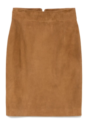 Tagliatore Lexa mini skirt - Brown