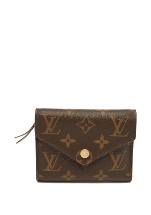Louis Vuitton Pre-Owned canvas Victorine wallet - Brown