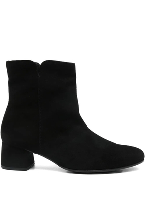 GABOR suede zip-fastening boots - Black