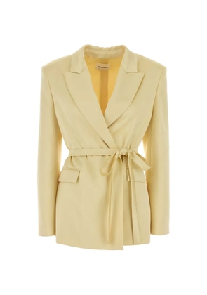 THE ANDAMANE Wilder belted blazer - Yellow
