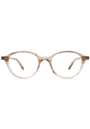 Garrett Leight round-frame glasses - Brown