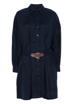 Lauren Ralph Lauren pleated mini dress - Blue