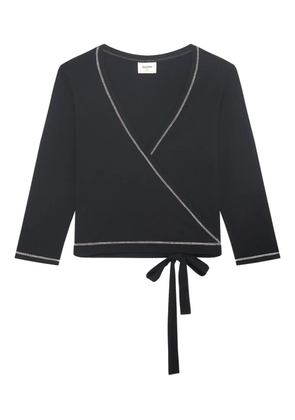 Repetto tie-wrap performance top - Black