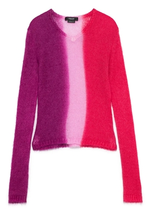 Versace Pre-Owned 2000s striped sweater - Pink