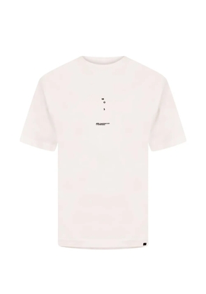 Massimo Osti Studio lettering-detail T-shirt - Neutrals