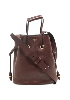 Lancel leather bucket bag - Red
