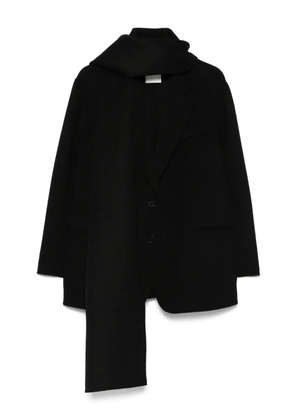 SANDRO wool coat - Black