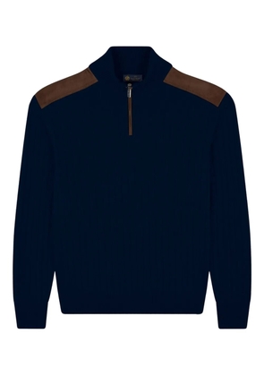 Paul & Shark half-zip sweater - Blue