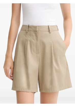 IRO Solenna pleated shorts - Neutrals