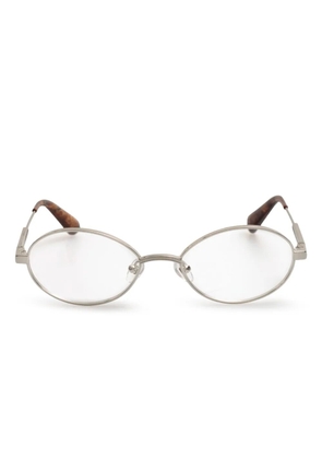 Jacquemus oval-frame glasses - Silver