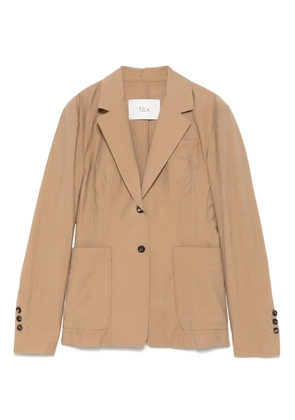 Tela Poesia blazer - Brown