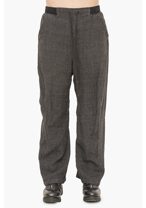 The Viridi-Anne drawstring-fastening trousers - Grey