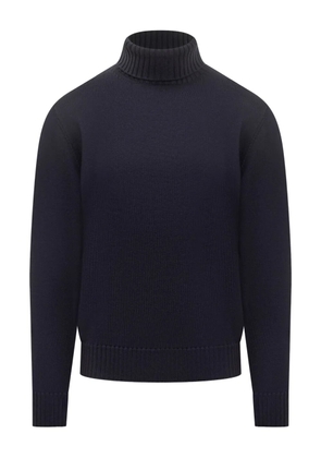 Filippo De Laurentiis turtleneck sweater - Blue