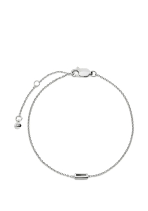 Monica Vinader initial i chain bracelet - Silver