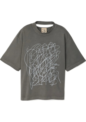 CamperLab graphic-print T-shirt - Black