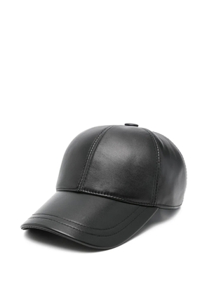 MEDEEA leather cap - Black