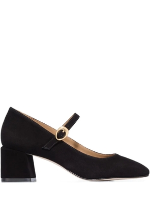 Bernardo buckle-strap block-heel pumps - Black