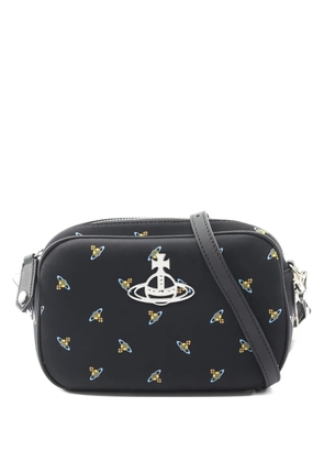 Vivienne Westwood Pre-Owned 2020s Anna orb-print cross body bag - Black