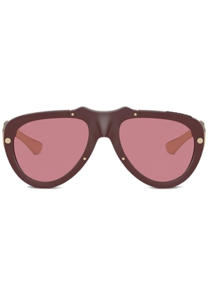 Burberry Eyewear oversized-frame sunglasses - Red