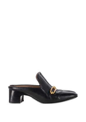 Hermès Pre-Owned Diane buckle-detail mules - Black
