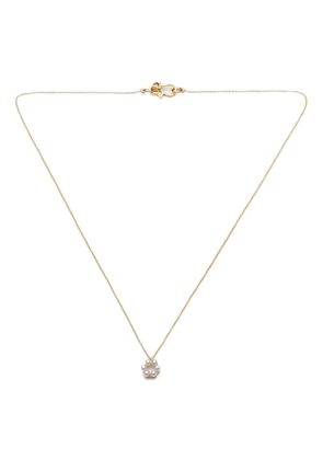 Sophie Bille Brahe 14K yellow gold Luna pearl necklace - White