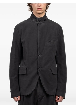 Hannes Roether single-breasted blazer - Black