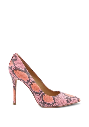 Coach snakeskin-effect pumps - Pink