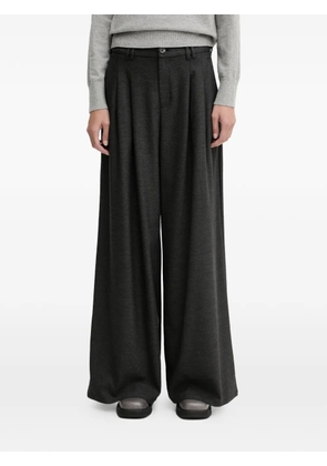 Marc O'Polo herringbone pleated trousers - Grey