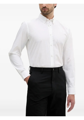 BOSS button-cuff shirt - White
