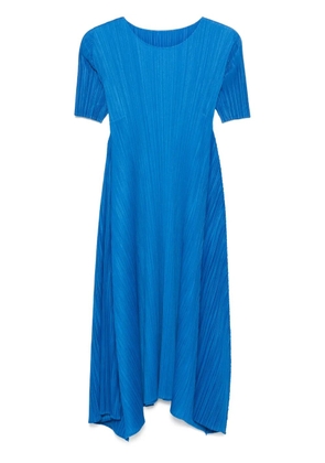 Pleats Please Issey Miyake MC October midi dress - Blue