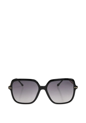 Isabel Marant Eyewear geometric-frame sunglasses - Black