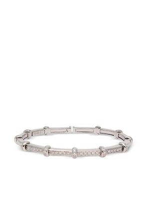 Sidney Garber Spring diamond bracelet - White