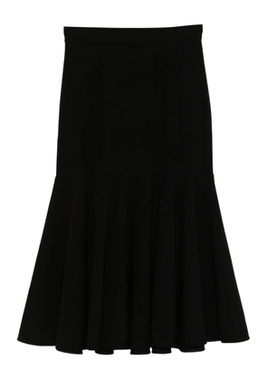 SANDRO pleated skirt - Black