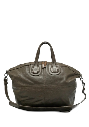 Givenchy Pre-Owned large Nightingale leather tote bag - Green
