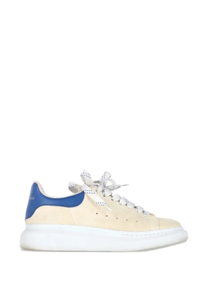 Alexander McQueen Pre-Owned Oversized perforated sneakers - Neutrals