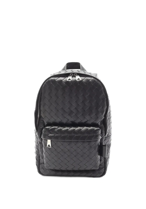 Bottega Veneta Pre-Owned 2021 small Intrecciato backpack - Black