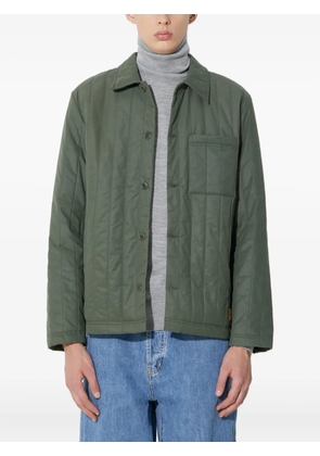 A.P.C. quilted panelled jacket - Green