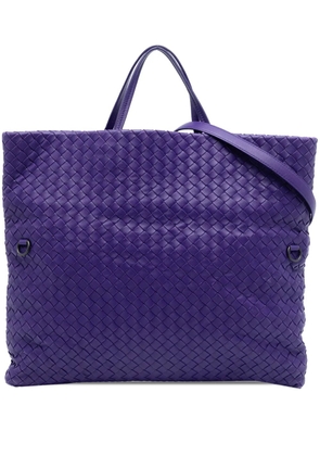 Bottega Veneta Pre-Owned 2012-2025 Nappa Intrecciato Convertible Tote satchel - Purple