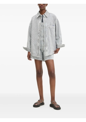 HUGO striped denim playsuit - Blue