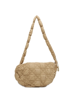 CARLYN Cozy quilted cross body bag - Neutrals