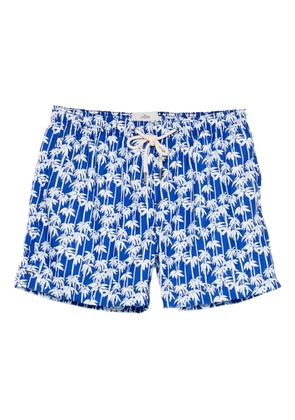PENINSULA SWIMWEAR Panama palm-tree-print swim shorts - Blue