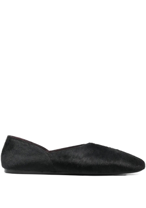 KHAITE Jane pointed ballet flat - Black