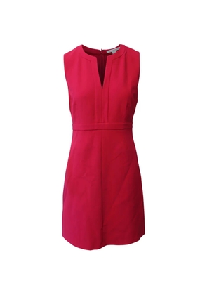 Diane Von Furstenberg Vintage sleeveless V-neck mini dress - Red
