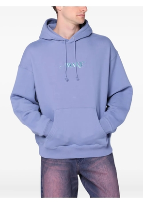Awake NY logo-embroidered hoodie - Purple