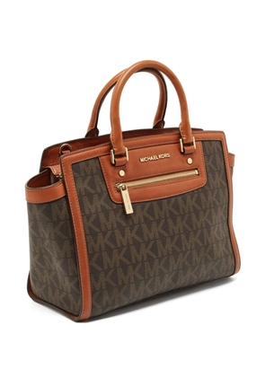 Michael Michael Kors large Selma canvas tote bag - Brown