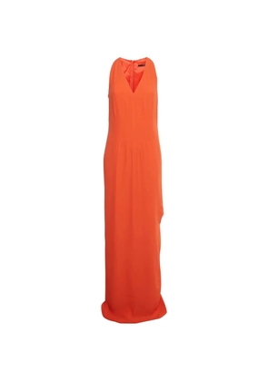 BOSS V-neck maxi dress - Orange