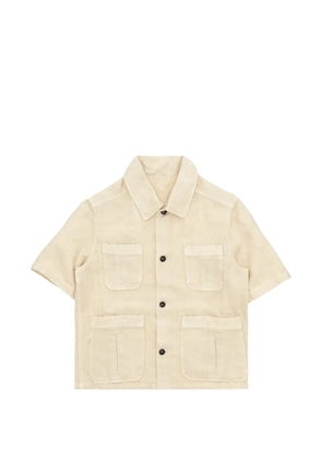 Fortela Bohem patch-pockets shirt - Neutrals