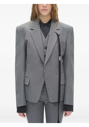Ann Demeulemeester Jomar pinstripe blazer - Grey
