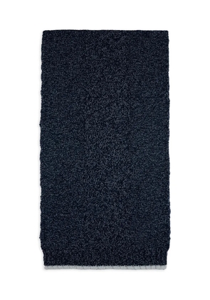 Paul & Shark ribbed-trim scarf - Blue