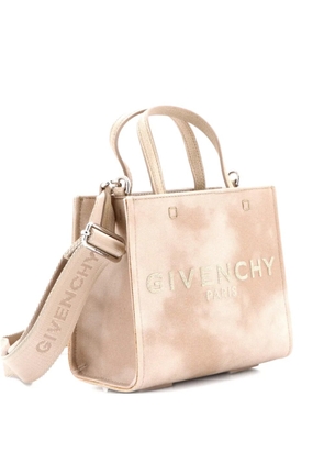 Givenchy Pre-Owned G- Printed Canvas Mini tote bag - Neutrals
